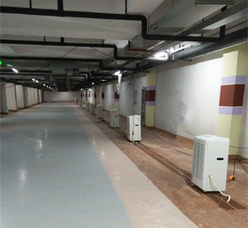 地下車庫環(huán)氧地坪除濕機