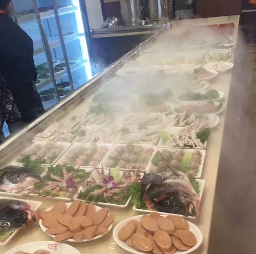 火鍋店食材保鮮加濕器